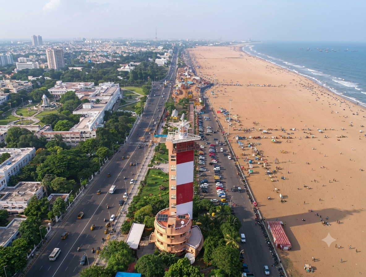 Chennai : Where Heritage Meets The Sea