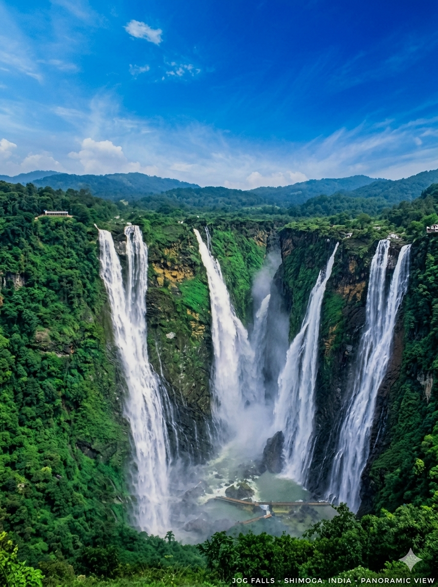 Jog Waterfalls : The Majestic Waterfall Of India