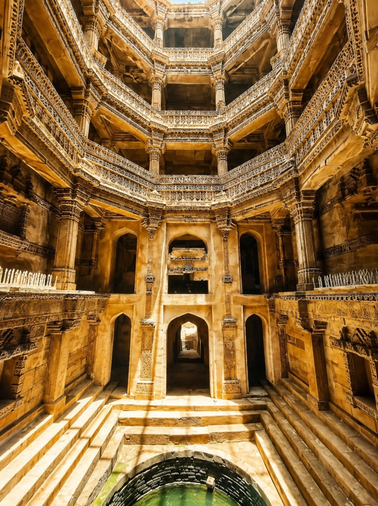 Adalaj stepwell : Gujarat's Timeless  Beauty