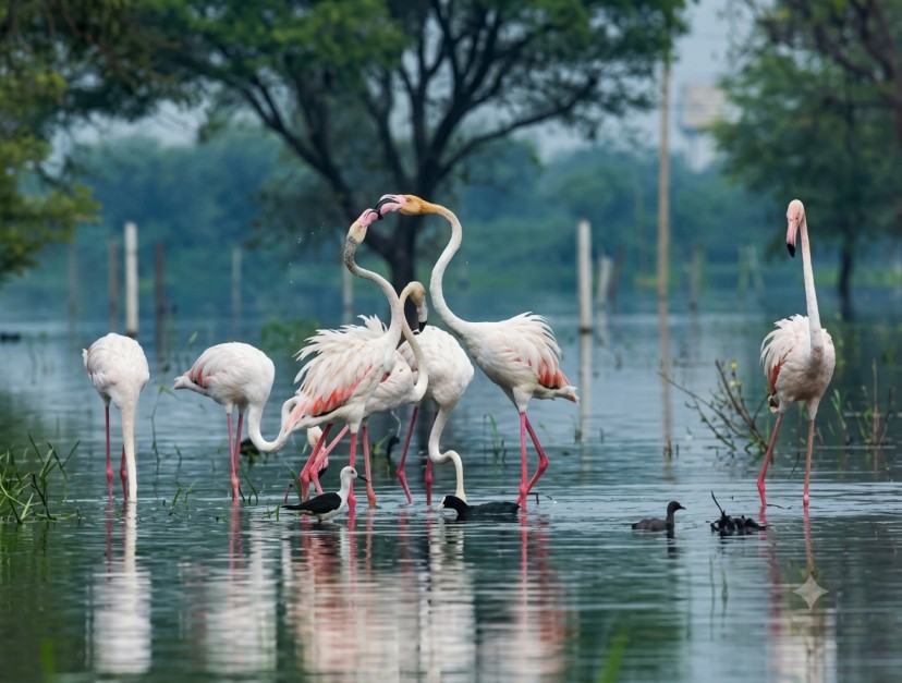 Keoladeo-Ghana-National-Park : A Paradise For Migratory Birds