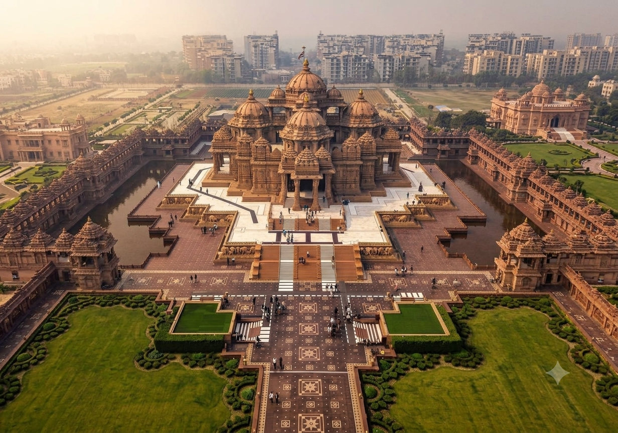 Akshardham : An Architectural Wonder of Modern India 