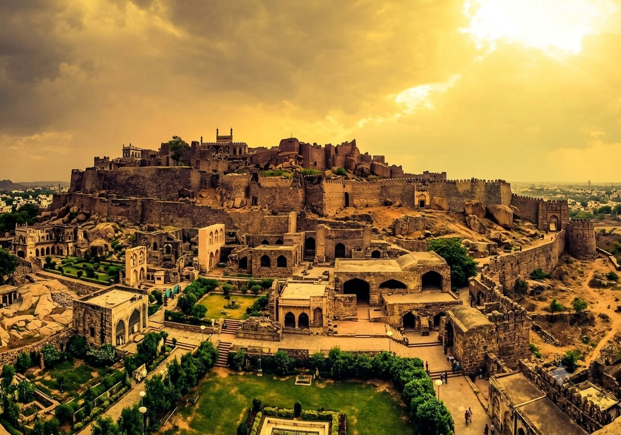 Golconda Fort : Where the Echoes of Empire Still Resound