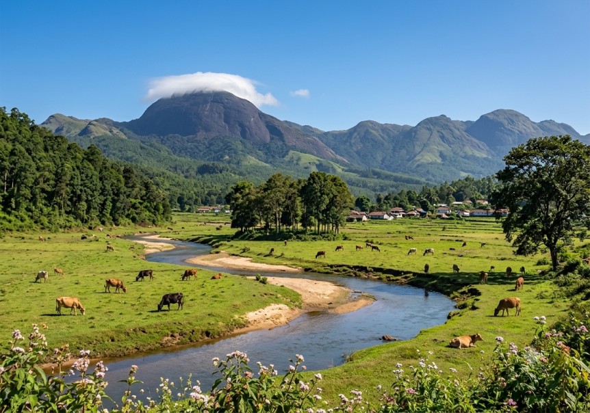 Anamudi Viewpoint : The Roof Of South India 