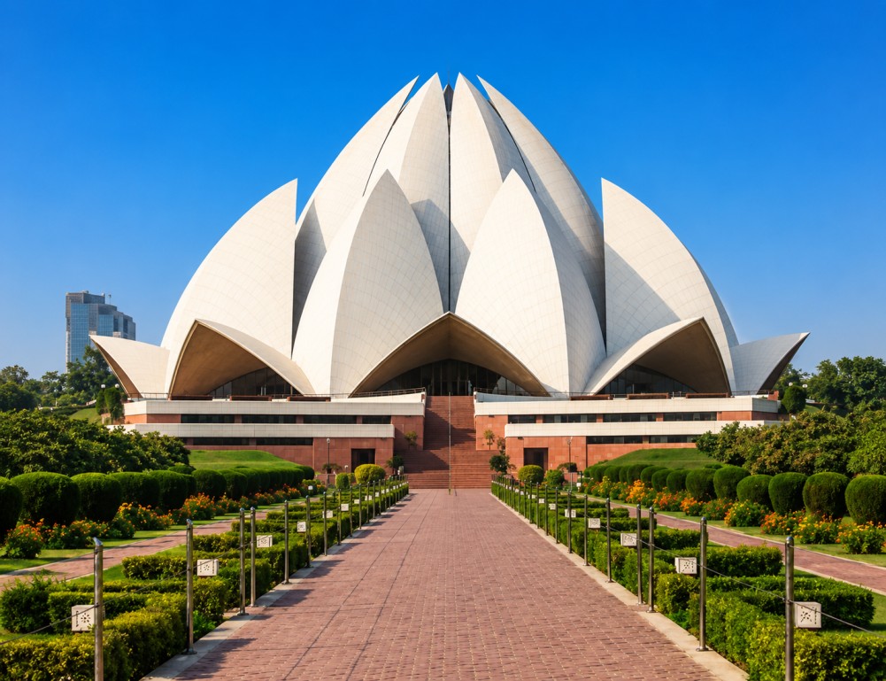 Lotus-Temple : Symbol Of Peace And Unity