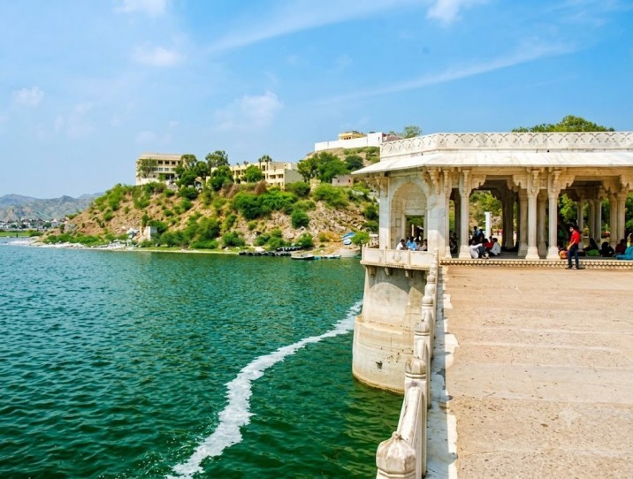Anasagar lake - the serene jewel  of ajmer