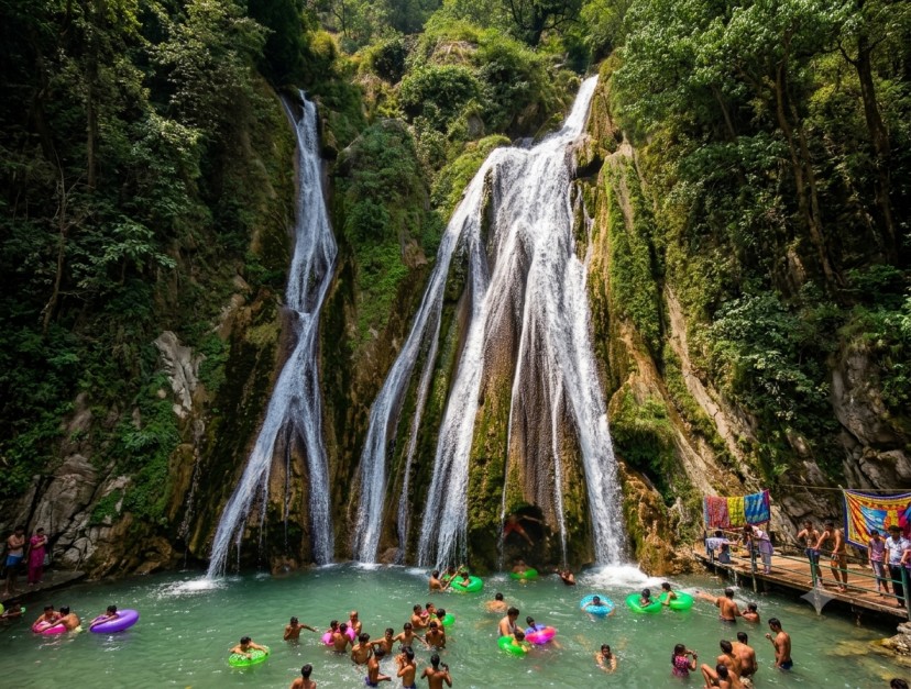 Kempty-Falls : Scenic Beauty Of Uttrakhand