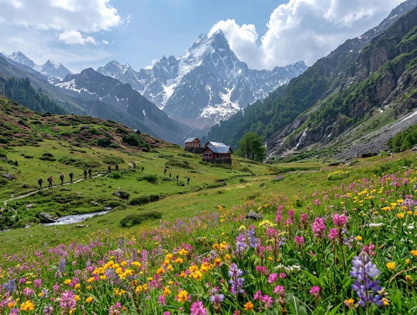 Valley-Of-Flowers : Floral Paradise Of Uttarakhand