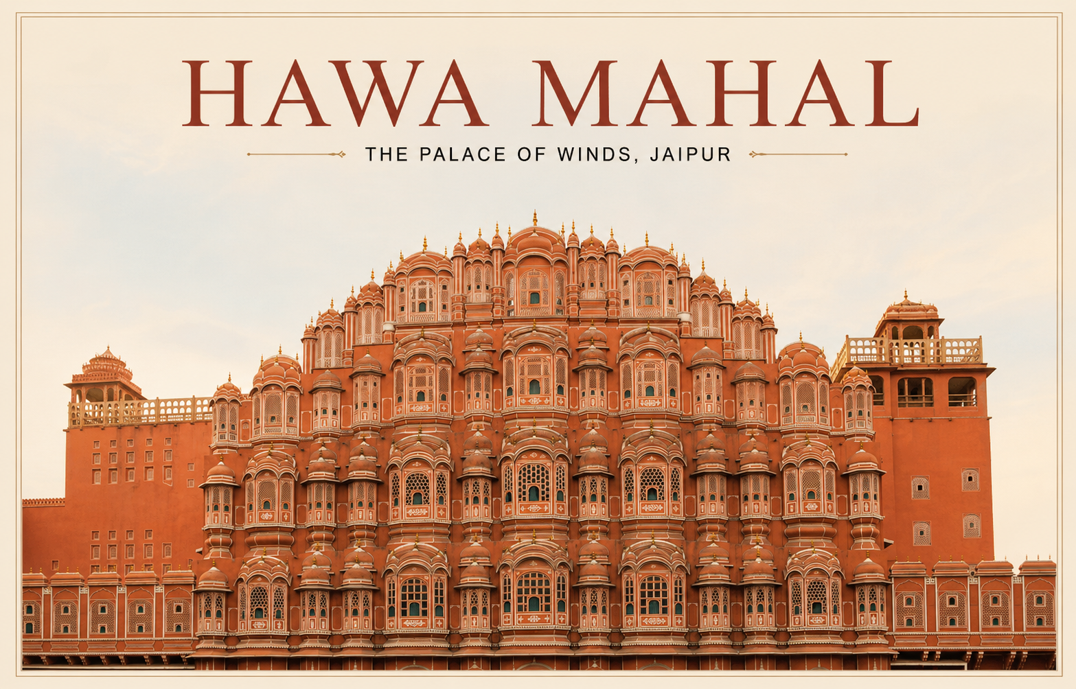 Hawa Mahal Jaipur Travel Guide for International Tour Operators & Travel Agents