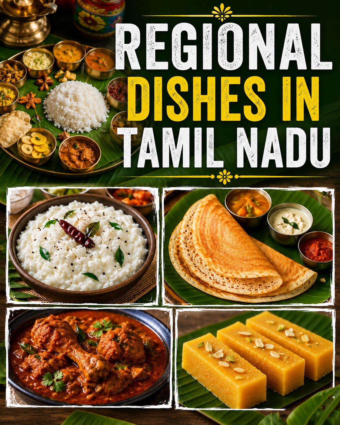 Regional-Dishes-In-Tamil-Nadu : Exploring Regional Flavours 
