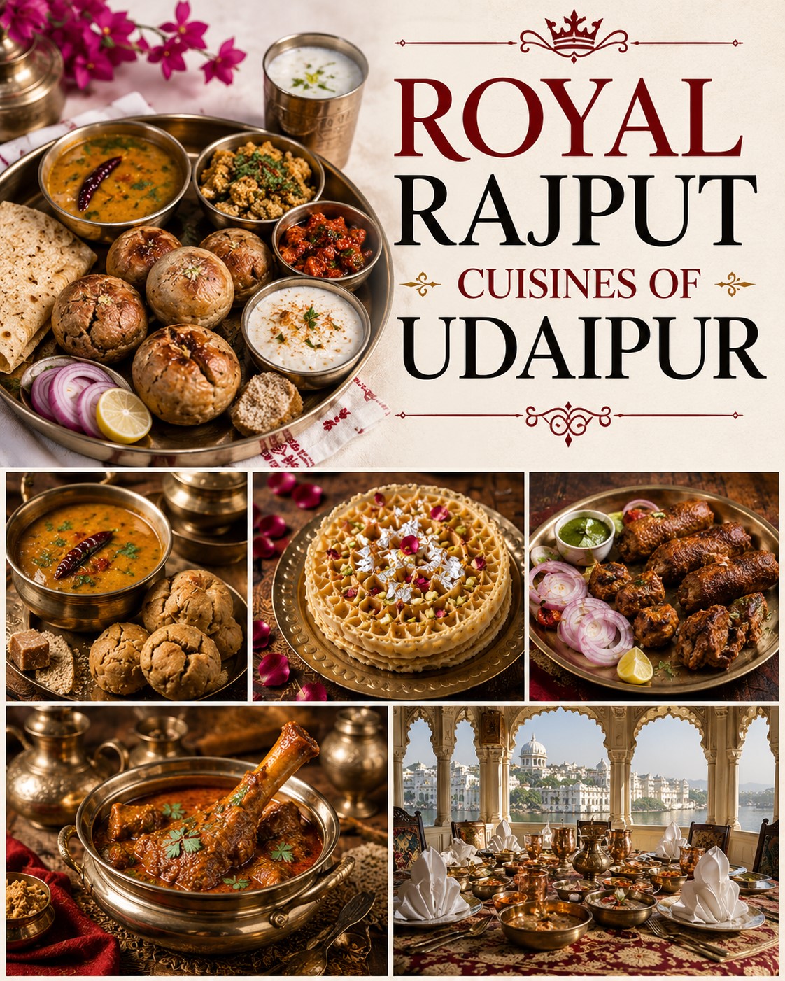 A Deep Drive Into The Royal Rajput Cuisine : The Flavours Of Rajasthan's Royal Heritage