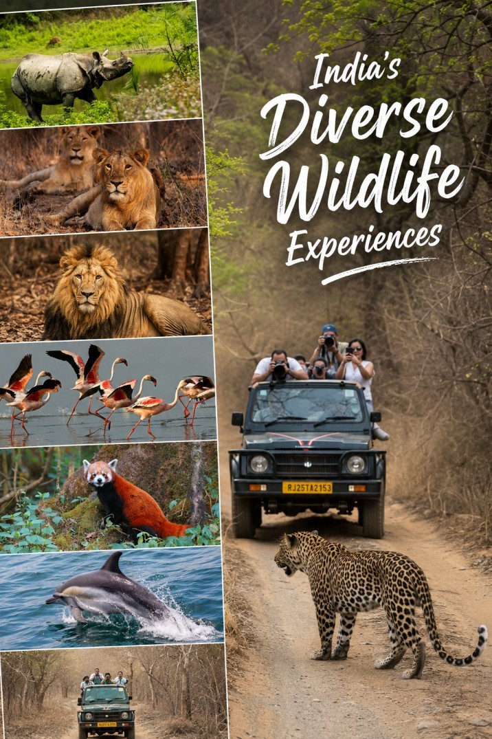 Beyond Tigers: India’s Diverse Wildlife Experiences