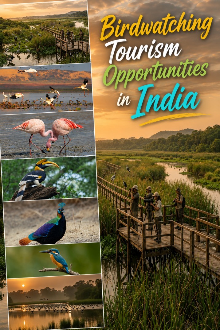 Birdwatching Tourism Opportunities in India : Exploring India’s Birdwatching Paradise