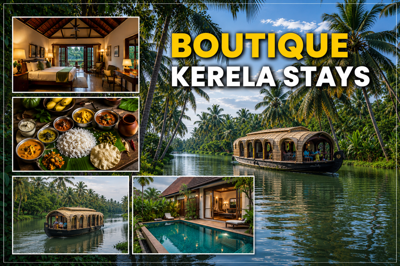 Boutique Kerala Stays: Discover Luxury, Culture, and Tranquility in God's Own Country