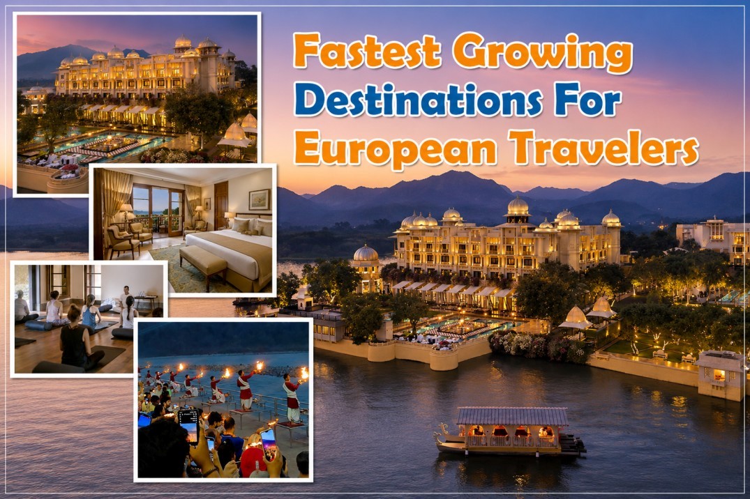 Fastest Growing Destinations for European Travelers in India