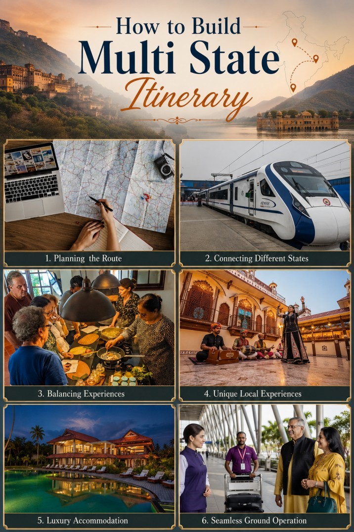 How to Build Multi-State India Itineraries : A Strategic Guide for Travel Designers & Global Tour Operators

