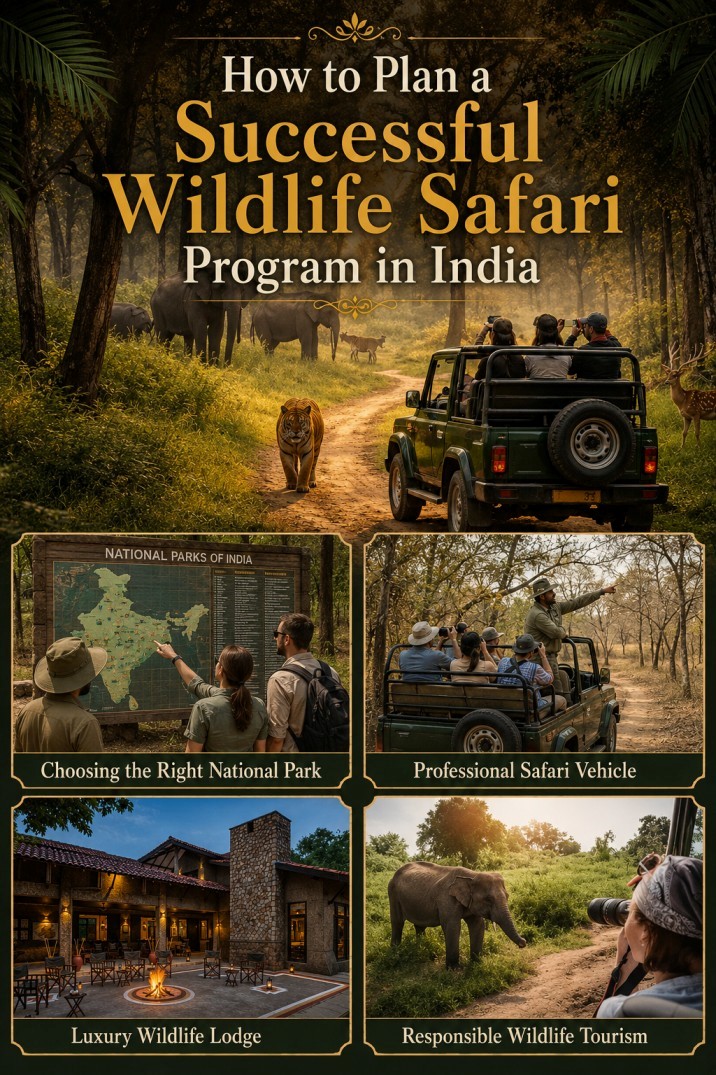 How to Plan a Successful Wildlife Safari Program in India : A Complete B2B Guide for International Travel Designers
