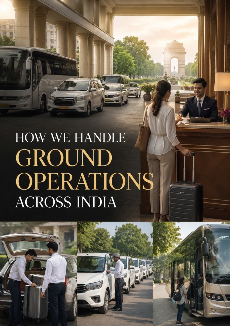 How We Handle Ground Operations Across India: Reliable Support for Every Group Journey
