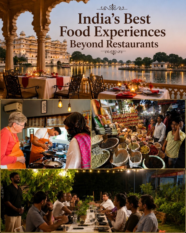 India’s Best Food Experiences Beyond Restaurants : A Strategic Guide for International Travel Agents & Tour Operators

