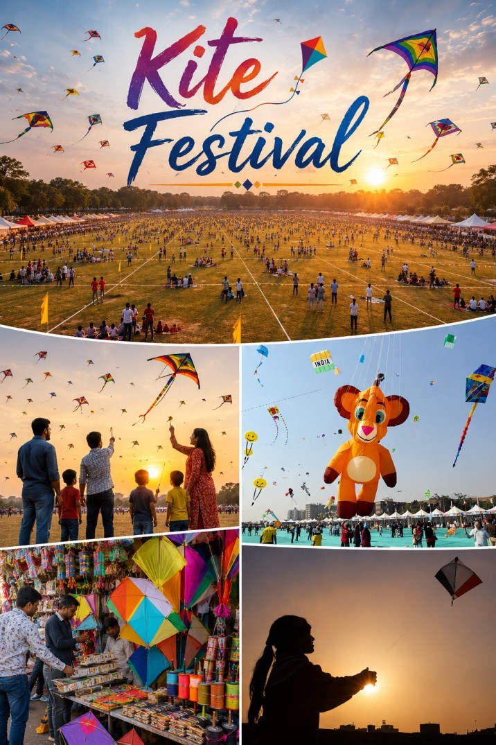 Makar Sankranti & the International Kite Festival: A Colorful Skyward Celebration for Global Travelers