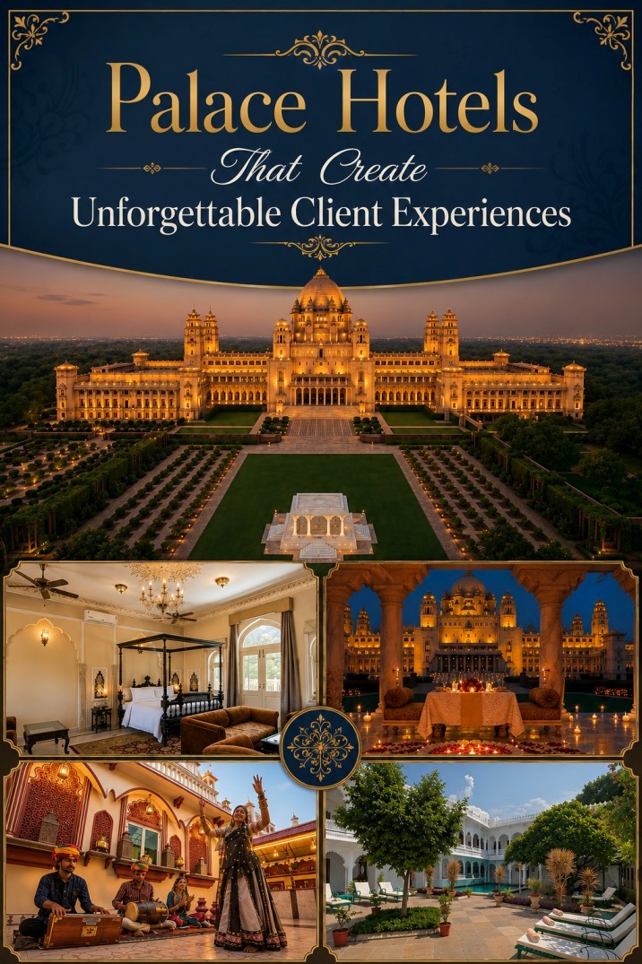 Palace Hotels That Create Unforgettable Client Experiences : A Strategic Guide for International Travel Agents & Tour Operators
