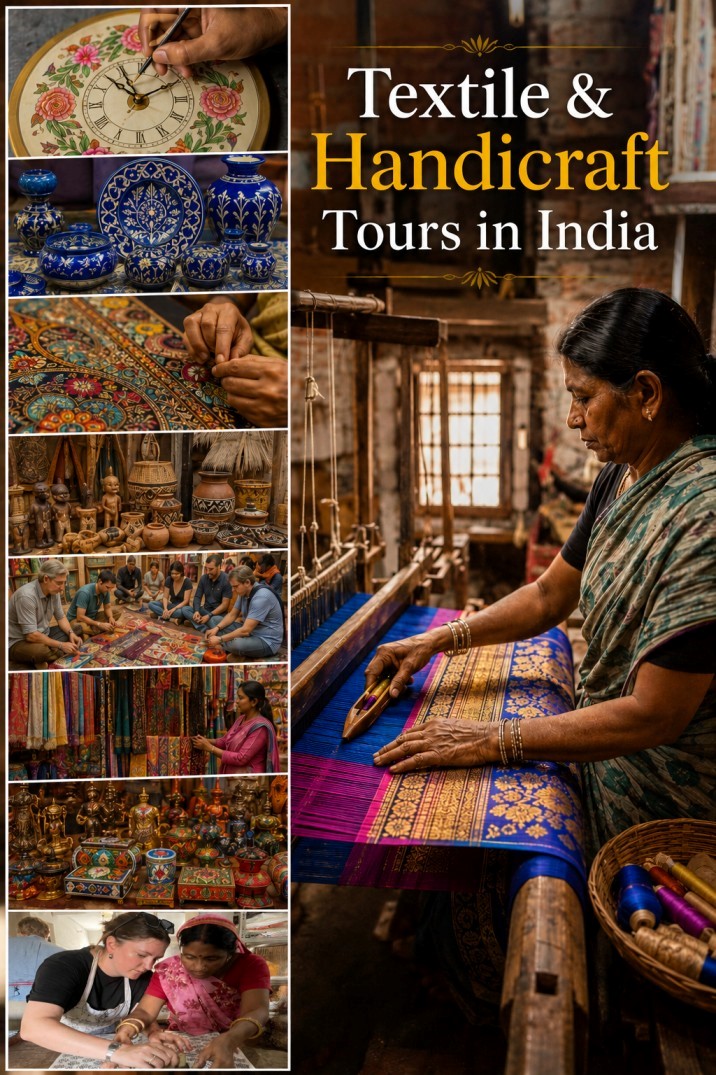 Textile & Handicraft Tours in India : Designing Authentic Cultural Experiences for International Travelers
