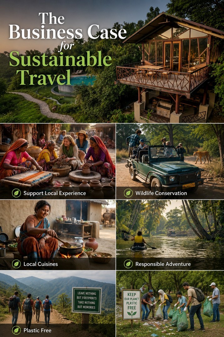 The Business Case for Sustainable Travel :  Why Responsible Tourism Is a Strategic Advantage for Travel Professionals

